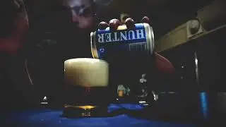 Pouring beer at Sakura bar