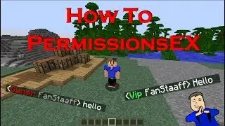 How To PermissionsEX - Minecraft Plugin Tutorial