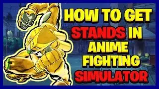 How to get or find Stands in Anime Fighting Simulator Easy | Roblox Anime Fighting Simulator