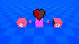 CubeBattle Hardcore Speedrunner VS 2 Hunters