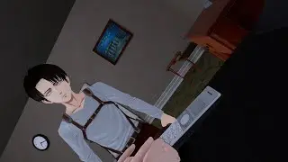 Levi catches Eren awake (AOT VR)