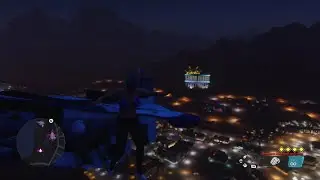 Saints Row - Falling out of the VTOL - FASTEST AIRCRAFT in the GAME!