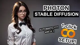 Photon - Stable Diffusion 1-CLICK Google Colab Setup