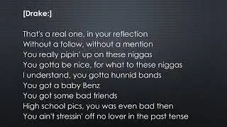 DRAKE - NICE FOR WHAT (LYRIC VIDEO)