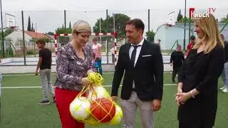 Donacije nogometnih lopti učenicima u Federaciji BiH