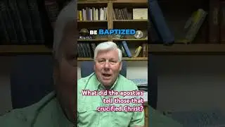 What did the apostles tell those who crucified Christ? #crucified #christcrucified #apostles #tell