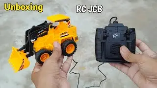 Remote control jcb unboxing and testing | rc jcb unboxing | chatpat toy tv