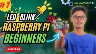 How to blink LED using raspberry pi | raspberry pi | raspberry pi projects #raspberrypi #techk7