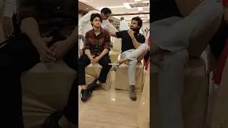 Sudheer Babu and his Son at సూపర్ స్టార్ కృష్ణ 81st Birth Anniversary #superstarkrishna #maheshbabu