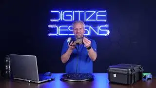Introduction to SIMSCAN by Scantech | Handheld 3D Scanner Demo from Scan to STL by Digitize Designs