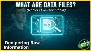 Opening DATA Files (Notepad or Hex Editor)