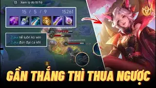 [icyfoxx] Liliana khóc thét KDA xanh lét vẫn thua ngược vì team combat lỗi | Liên Quân mobile