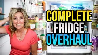 Kitchen Makeover: NEW Fridge Organization & Kitchen Decluttering 2023