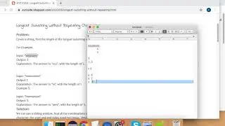 UntitledLongest Substring Without Repeating Characters