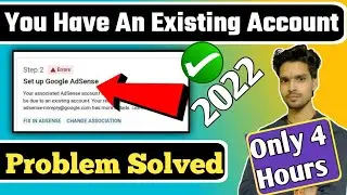 Step 2 Error Setup Google Adsense 2022 | How To Solve Fix in AdSense | Adsense Existing Account Fix