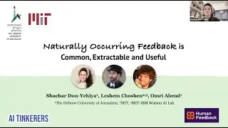 Learning from Naturally Occurring Feedback - AI Tinkerers x HFF Paper Club