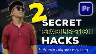 how to Stabilize / Fix Shaky Video in Premiere Pro 2023 in hindi || Warp Stabilize Effact 