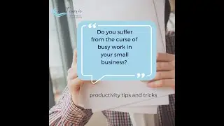 Do you suffer from the curse of busy work