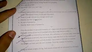 Maths + Science Question Paper 2020 CLASS 6 latest
