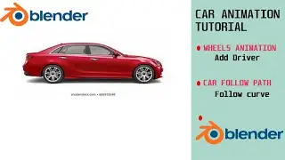 Blender Tutorial; Rigging a Car Wheel and Animate