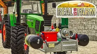 LS19 Real Farm XXL #50 - Neue GÜLLEPUMPE und GÜLLEVERTEILER | Farming Simulator 19