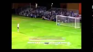 Scott Sterling holds 5 penalty with his face