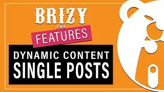 Brizy PRO Features | Single Posts (Dynamic Content)