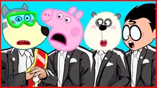 Wolfoo & Peppa Pig & Teen Titan Go - Coffin Dance Astronomia (COVER)