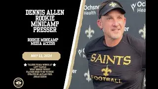 Dennis Allen Rookie Minicamp Interview - May 11, 2024