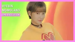 MOMOLAND - HyeBin Line Evolution