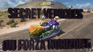 SECRET CARS ON FORZA HORIZON 5