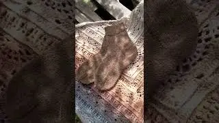 Шаль готова, носочки тоже 😊#shorts #шалькрючком #носки