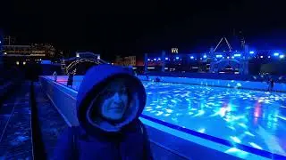 Новогодняя Москва. ГУМ ярмарка на Красной площади. Путешествие в Рождество. Как украсили Москву