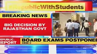 rbse board exam 2021 postponed rbse board exam 2021 news rajasthan board exam 2021 