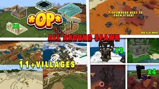 The Most *OP* Minecraft Bedrock 1.16 Seed That Includes EVERYTHING Around Spawn! (PC/PS4/XBOX/MCPE)