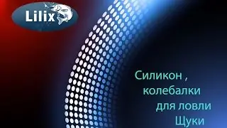 Силикон и колебалки для ловли Щуки