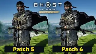 Ghost of Tsushima PC Patch 6 VS Patch 5 Performance Comparison
