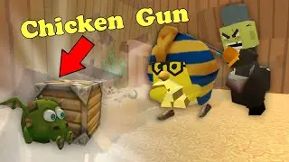 ЖИЗНЬ КРОКОДИЛЬЧИКА В ЧИКЕН ГАН?(CHICKEN GUN)? Мини-фильм"жизнь крокодилов"