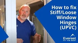How to Fix Stiff/Loose Window Hinges (uPVC)