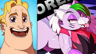 Mr Incredible becoming Canny (Roxy Wolf FULL) | FNAF Animation