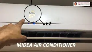 PERBAIKAN AC SPLIT MIDEA ERROR KODE E2