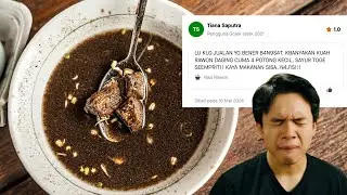 RATING TERENDAH DI GOFOOD! 1.3 / 5.0 DARI 1000+ PEMBELI! RAWONNYA ANCUR PARAH ?! - SAD FOOD