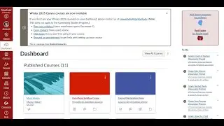 Winter 2025 Canvas Overview
