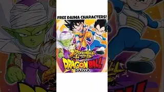 FREE DRAGON BALL DAIMA CHARACTERS & GIFTS 🔥!? [Dragon Ball Legends] #dblegends