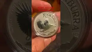 😀Perth Mints 2024 Silver 👌kookaburra #silver #subscribe