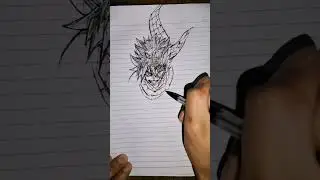 Natsu Dragneel #animedrawing #natsu #shorts