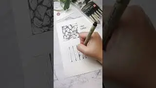 Kreslenie dreva technickým perom 🖊 