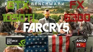 Far Cry 5 - ASUS EXPEDITION GeForce GTX 1050TI 4G - AMD FX 6300 - Benchmark