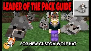 (easy) Wolf Mask Leader Of The Pack  Achievement Minecraft