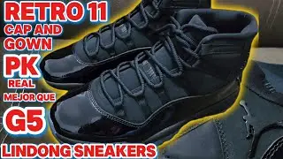 te enseño el RETRO 11 CAP AND GOWN PK REAL mejor que G5 LINDONG SNEAKERS ÉSTO SI ES LO MERO BUENO!!!
